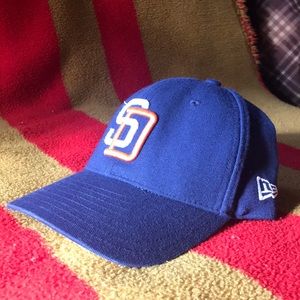 Padres New Era Baseball Cap Navy Blue